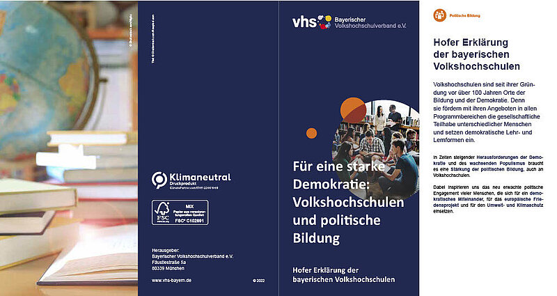 Flyer Hofer Erklärung
